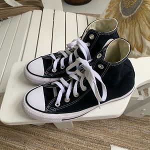 Black High Top Converse